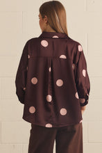Load image into Gallery viewer, Entro Polka Dot Collared Top
