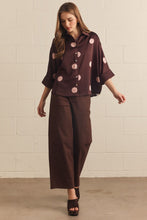 Load image into Gallery viewer, Entro Polka Dot Collared Top
