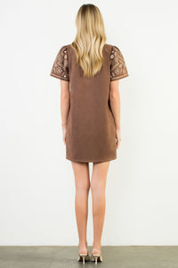 THML Suede Dress