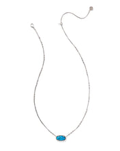 Load image into Gallery viewer, Kendra Scott Elisa Bamboo Form Necklace Indigo
