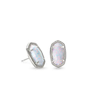 Load image into Gallery viewer, Kendra Scott Ellie Earring White Opal
