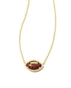 Kendra Scott Football Pendant Necklace