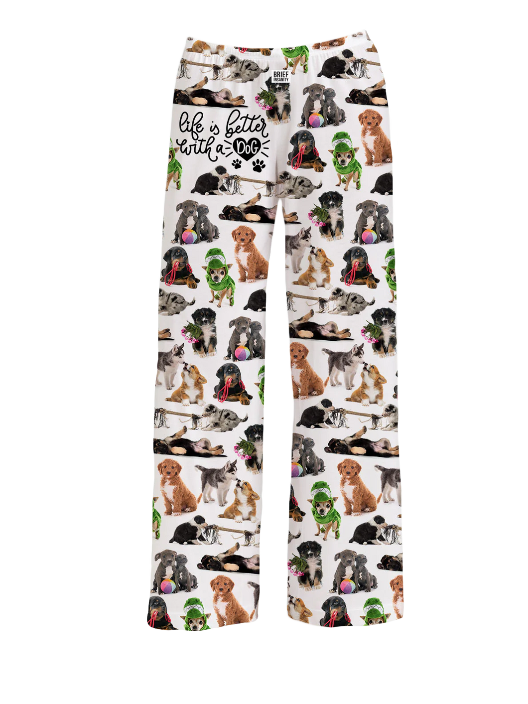 Brief Insanity Dog Pajama Bottoms