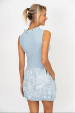 Load image into Gallery viewer, Look Mode Linen Flower Print Dress
