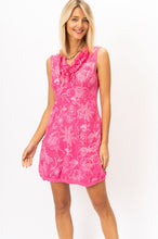 Load image into Gallery viewer, Look Mode Linen Flower Print Dress
