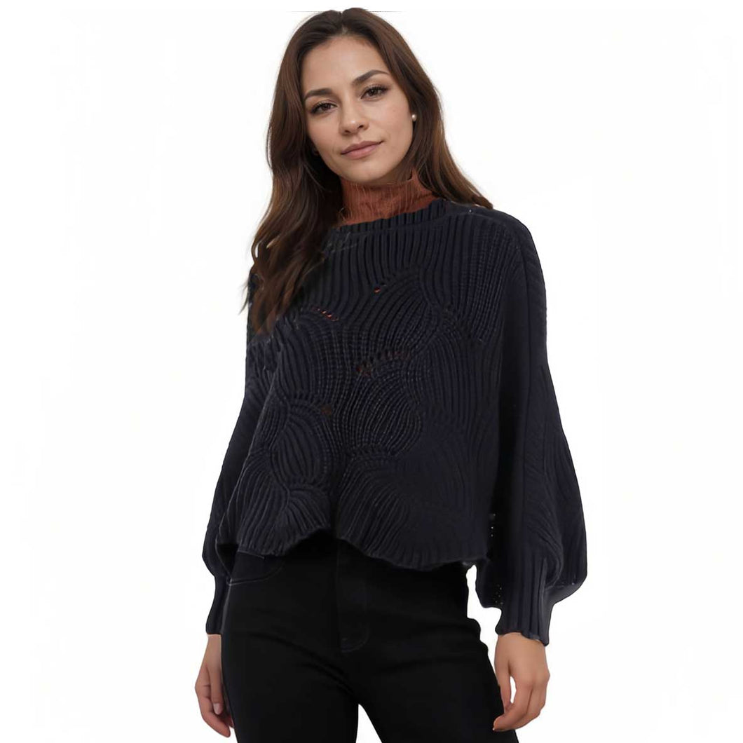 Magic Scarf Sweater Poncho