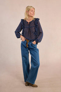 Molly Bracken Polka Dot Top