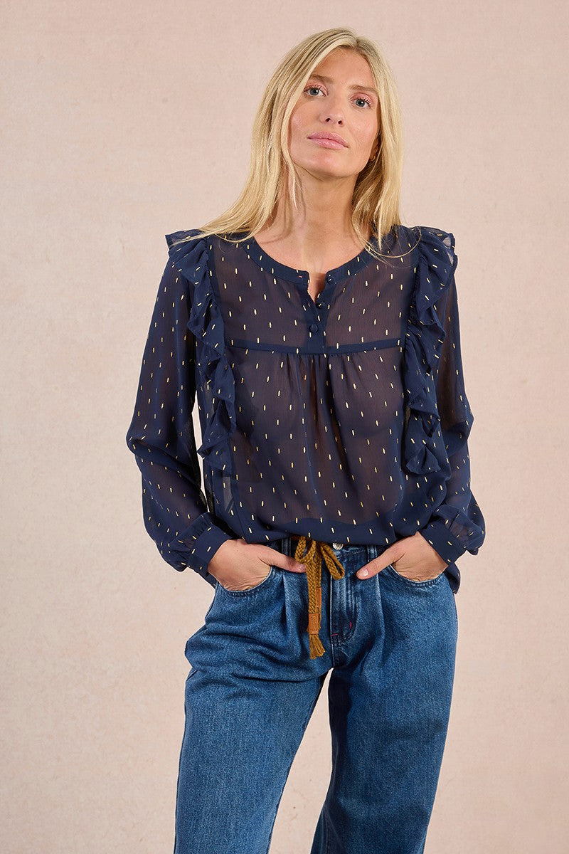 Molly Bracken Polka Dot Top