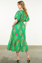 Load image into Gallery viewer, THML Puff Sleeve Maxi Dress
