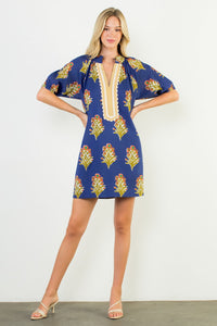 THML V-Neck Printed Dress