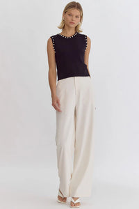 Entro Pearl Sleeveless Top