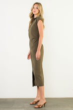 Load image into Gallery viewer, THML Button Maxi Dress
