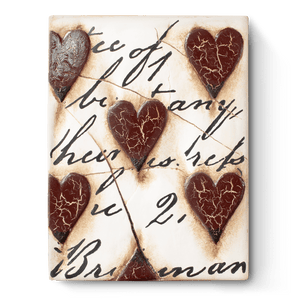 Sid Dickens Memory Block "Red Heart with Script" T01